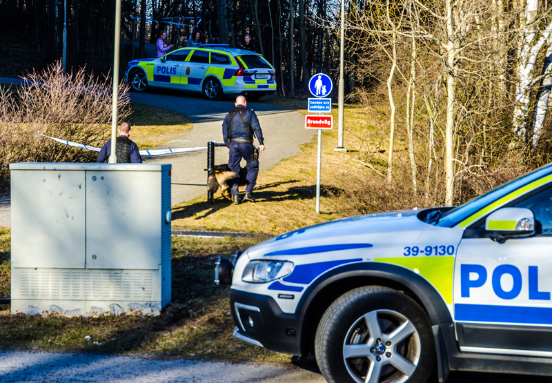 Polisen med hund