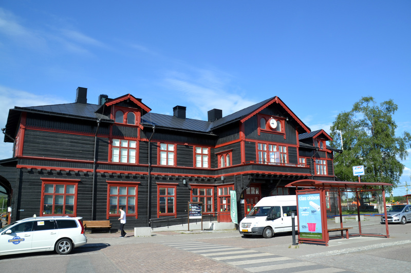Järnvägsstationen i Gällivare