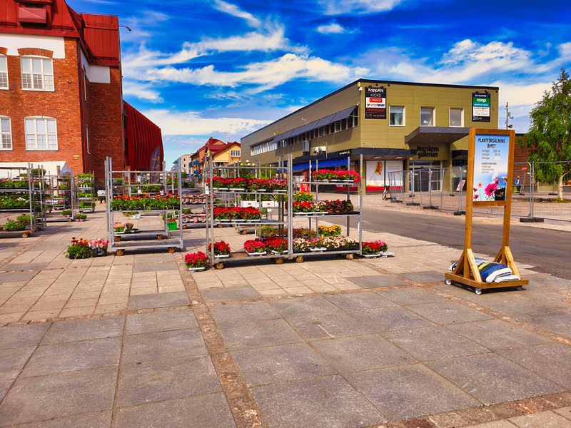 Centrala Gällivare sommar