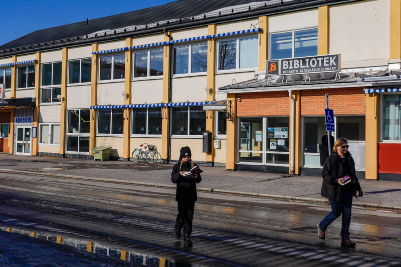 Gällivare centrum bibliotek