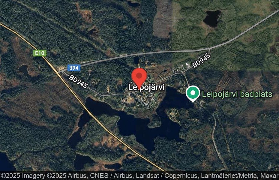 Händelseplats, Google Maps